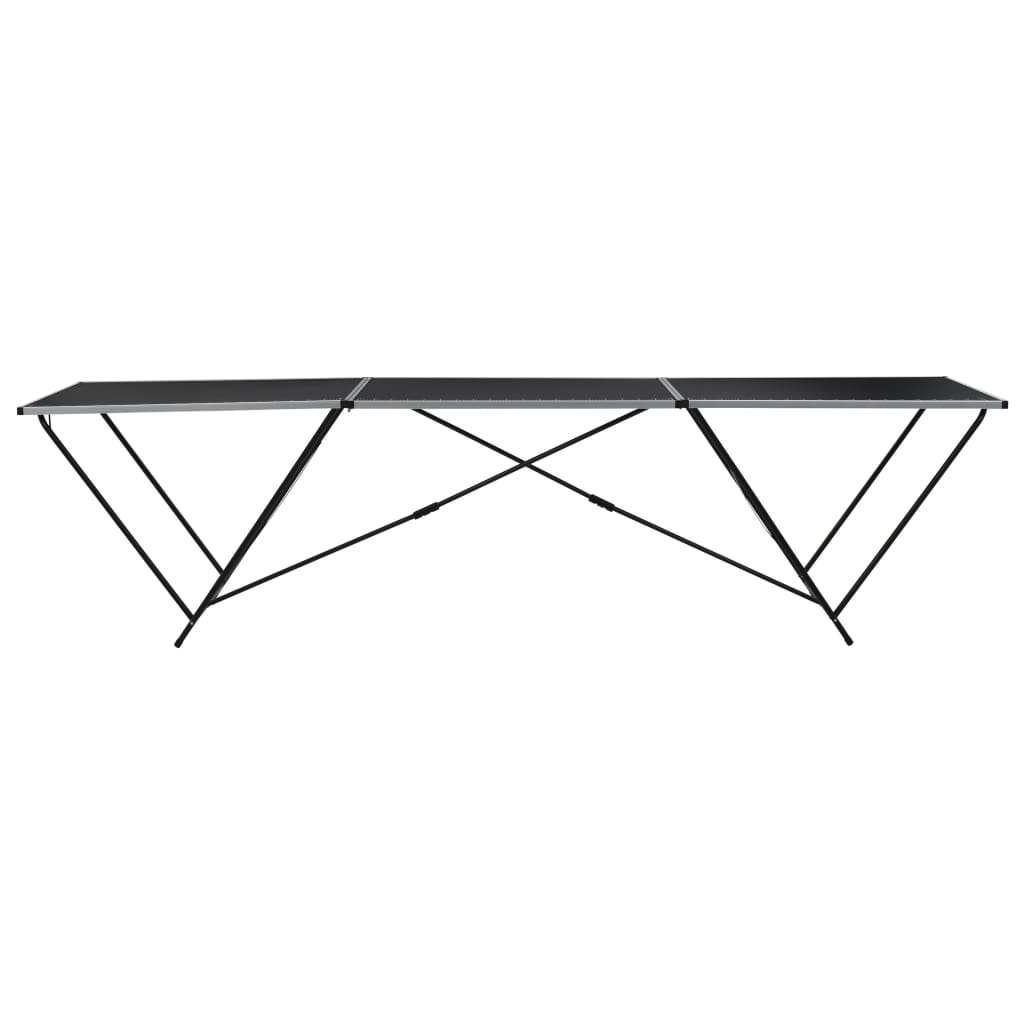 vidaXL Masă de lipire pliabilă, 300 x 60 x 78 cm, MDF și aluminiu vidaXL Masă de lipire pliabilă, 300 x 60 x 78 cm, MDF și aluminiu