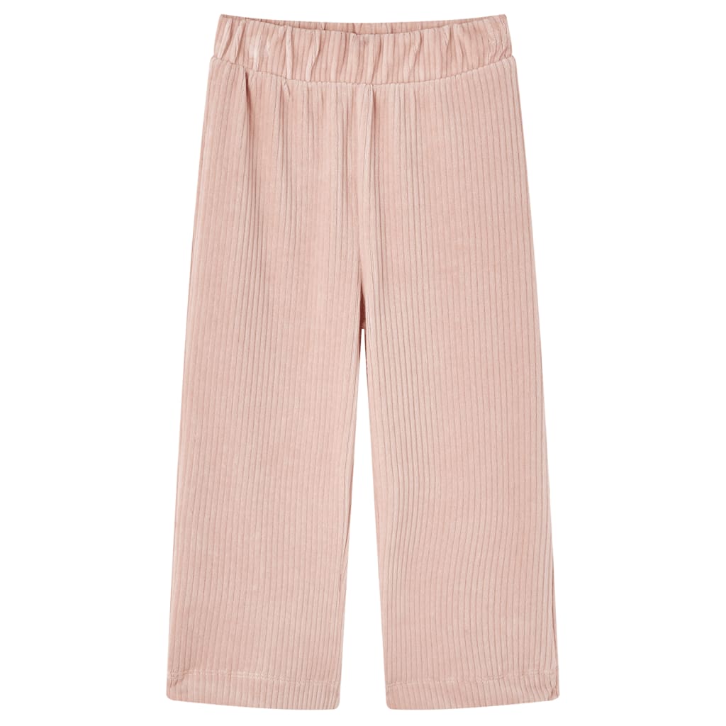 Pantaloni de copii din velur, roz, 92 Pantaloni de copii din velur, roz, 92