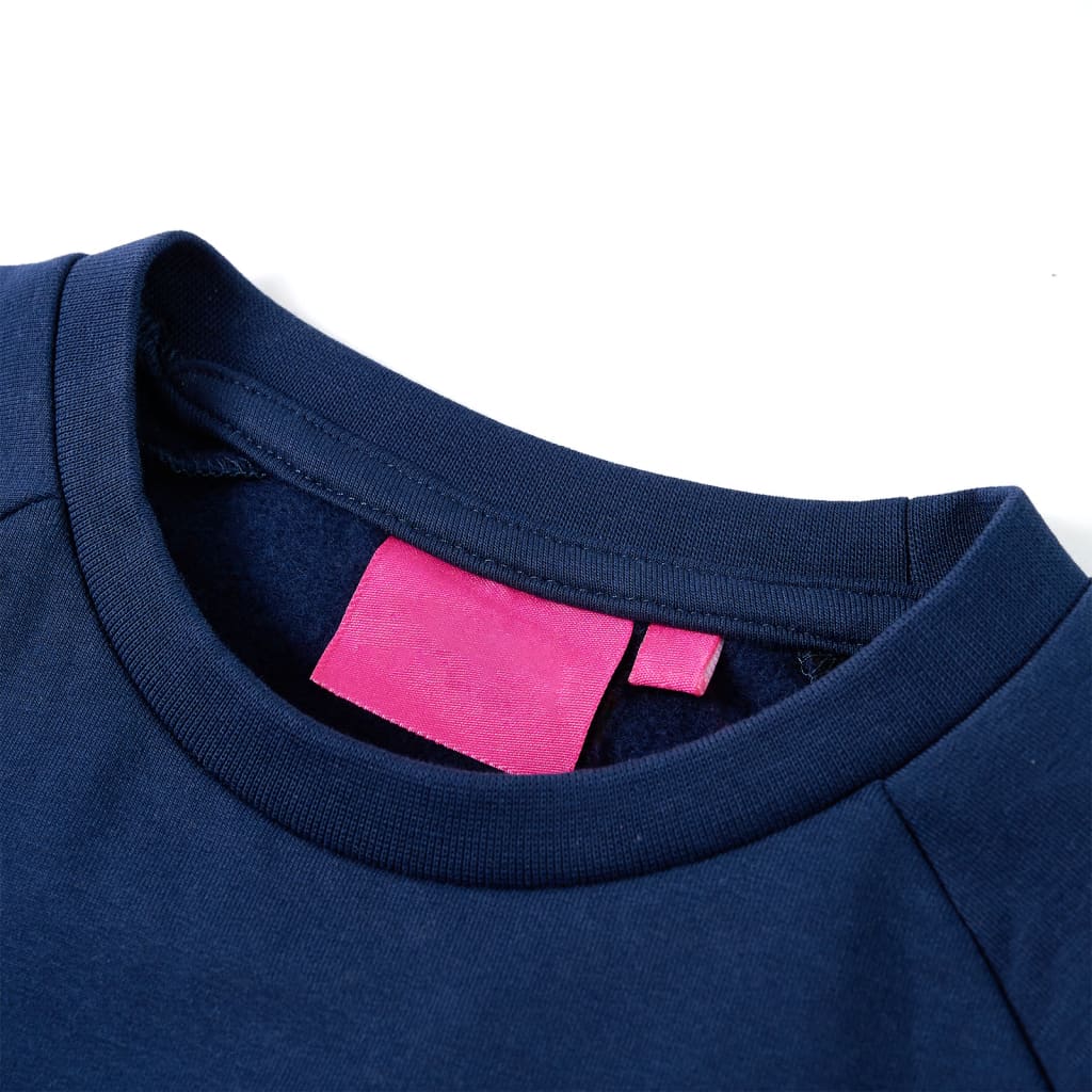 Bluzon pentru copii, bleumarin, 128 Bluzon pentru copii, bleumarin, 128