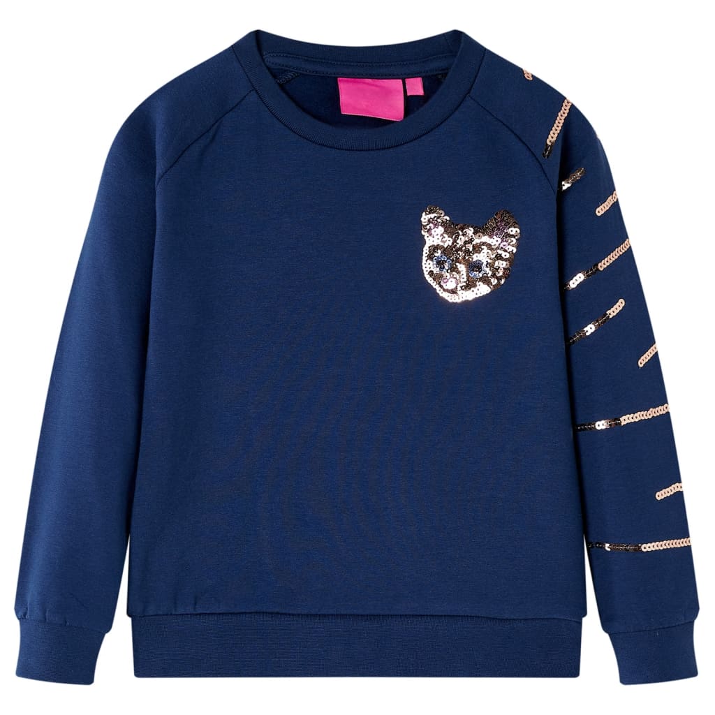 Bluzon pentru copii, bleumarin, 128 Bluzon pentru copii, bleumarin, 128