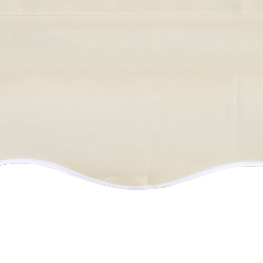 vidaXL Pânză de copertină, crem, 4 x 3 m, (cadrul nu este inclus) vidaXL Pânză de copertină, crem, 4 x 3 m, (cadrul nu este inclus)