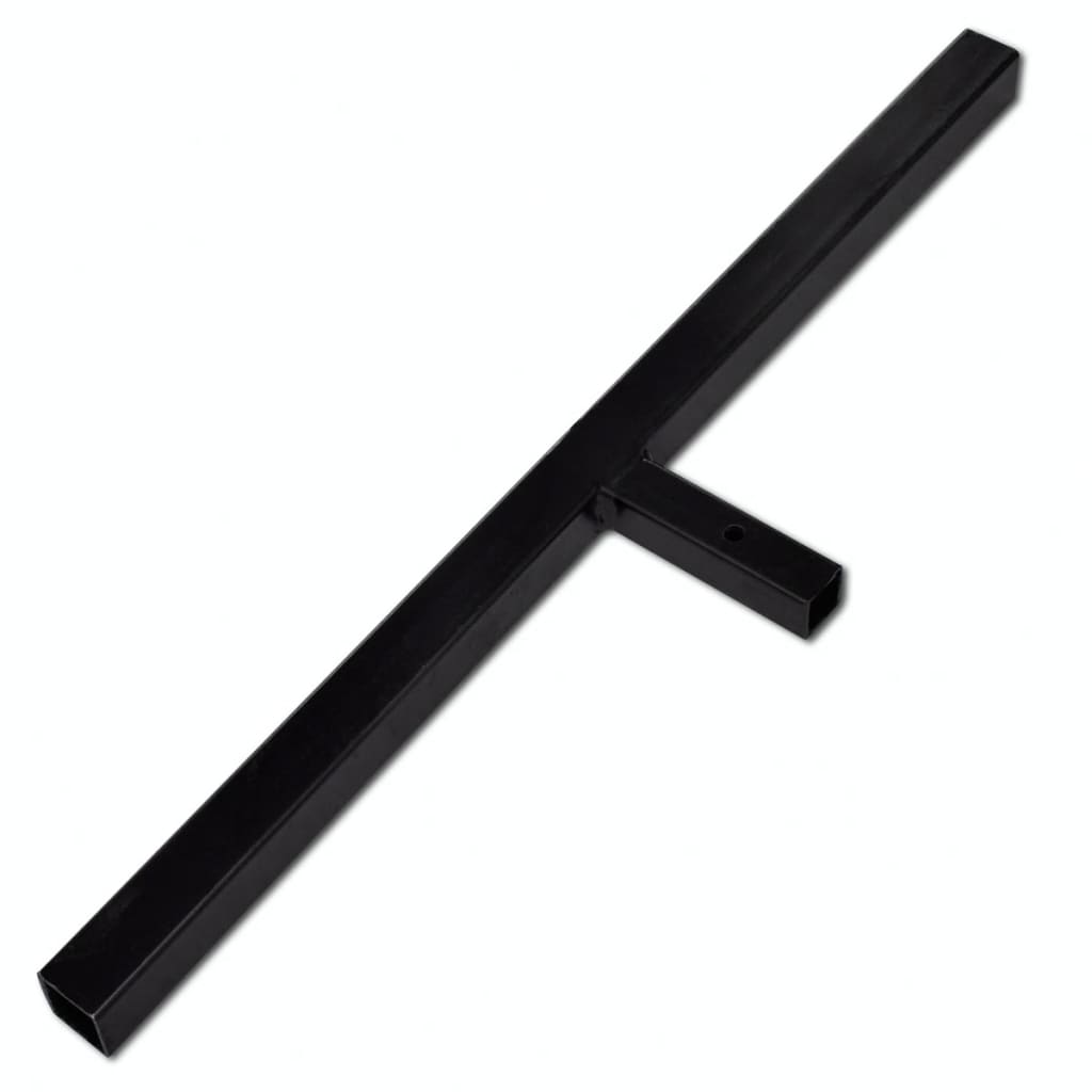 Burghiu de sol cu mâner, 80 mm, spirale duble, negru, oțel Burghiu de sol cu mâner, 80 mm, spirale duble, negru, oțel