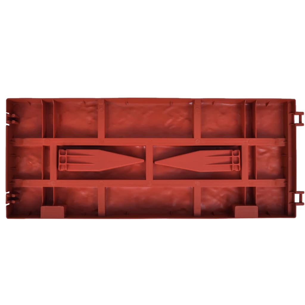 Separator de gazon cu design cărămidă, 11 buc. Separator de gazon cu design cărămidă, 11 buc.