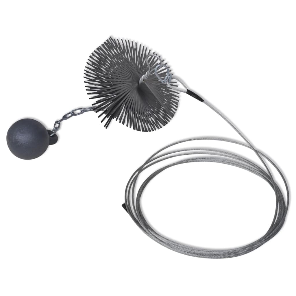 Perie Rotundă pentru Curățat Coșul de Fum Diametru 15 cm Perie Rotundă pentru Curățat Coșul de Fum Diametru 15 cm