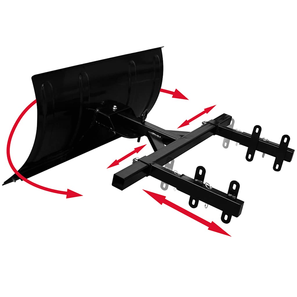 Lamă plug pentru aruncătoare de zăpadă, 80x44 cm Lamă plug pentru aruncătoare de zăpadă, 80x44 cm