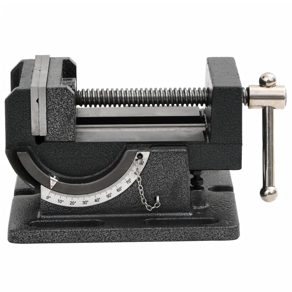 vidaXL Menghină cu înclinare mașină găurit, acționare manuală, 110 mm vidaXL Menghină cu înclinare mașină găurit, acționare manuală, 110 mm