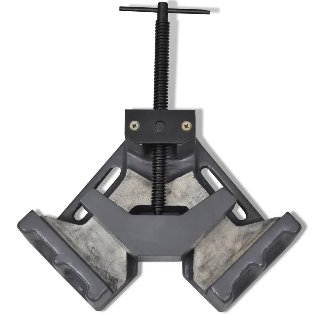 vidaXL Menghină de colț mașină de găurit, acționare manuală, 115 mm vidaXL Menghină de colț mașină de găurit, acționare manuală, 115 mm
