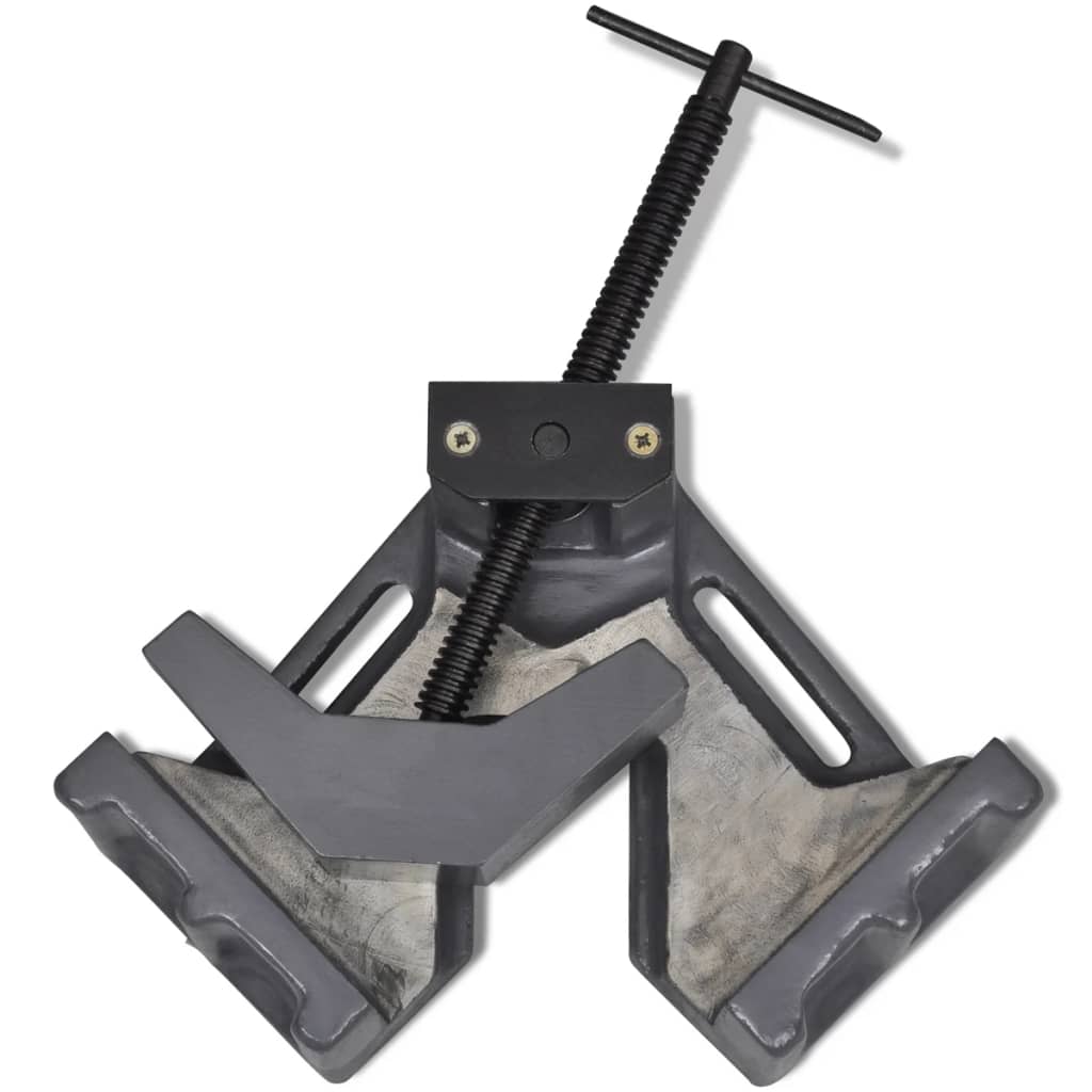 vidaXL Menghină de colț mașină de găurit, acționare manuală, 115 mm vidaXL Menghină de colț mașină de găurit, acționare manuală, 115 mm