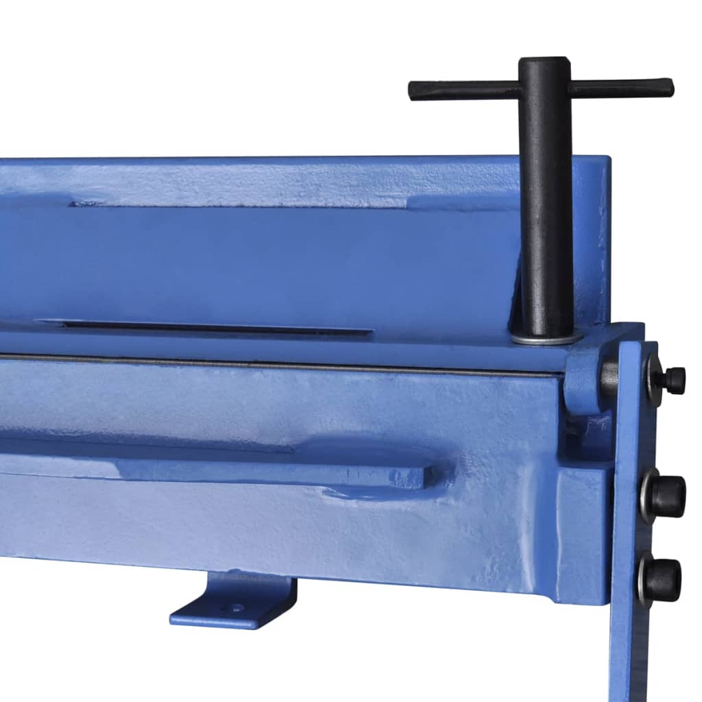 vidaXL Mașină de fălțuit foi de tablă, operare manuală, 930 mm