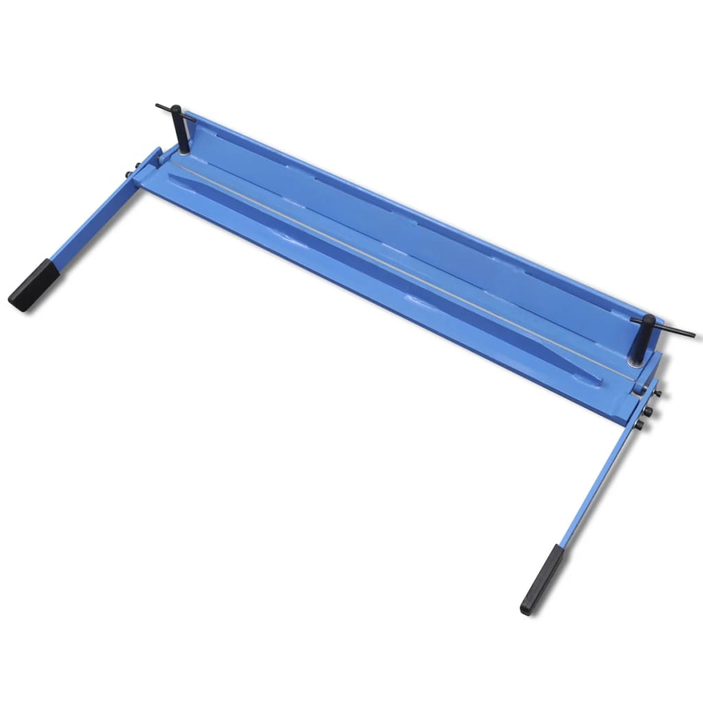 vidaXL Mașină de fălțuit foi de tablă, operare manuală, 930 mm