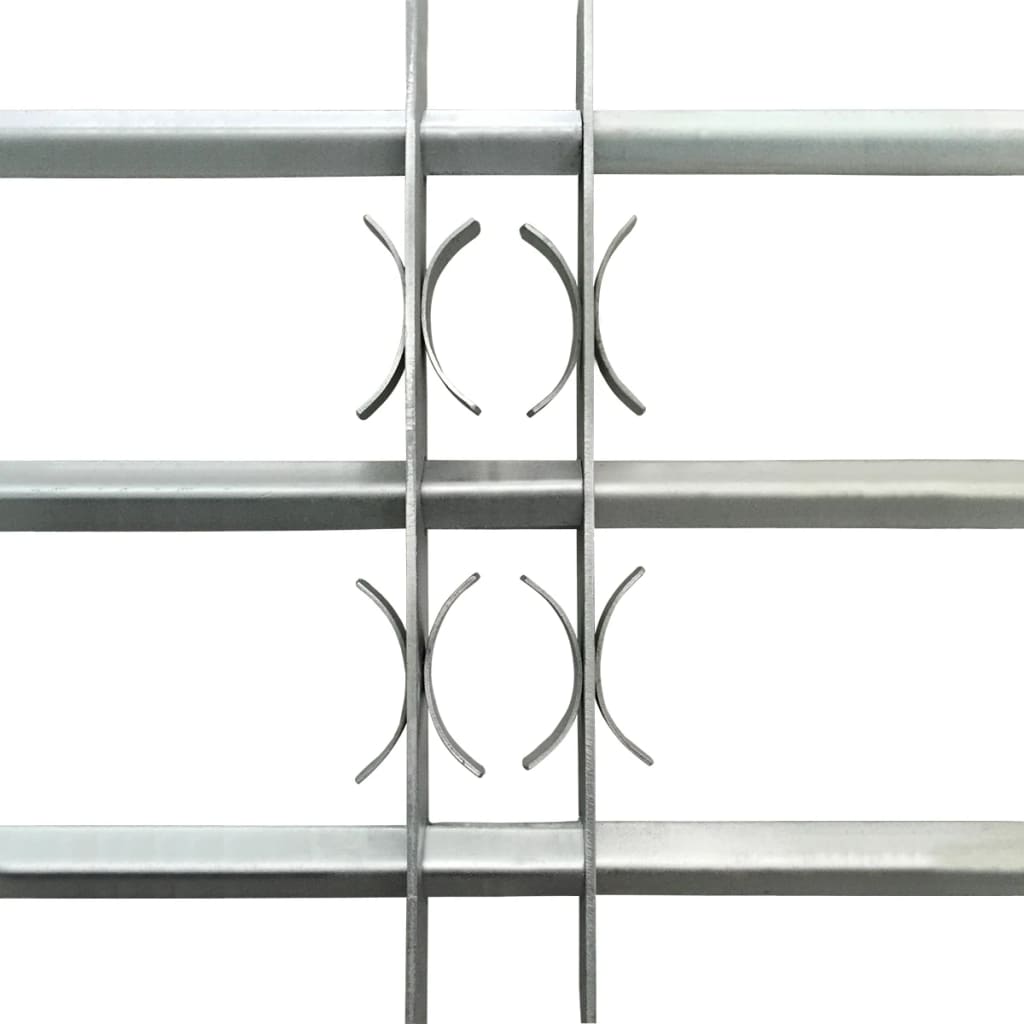 Grilaj de siguranță pentru ferestre cu 3 bare transversale 700-1050 mm Grilaj de siguranță pentru ferestre cu 3 bare transversale 700-1050 mm