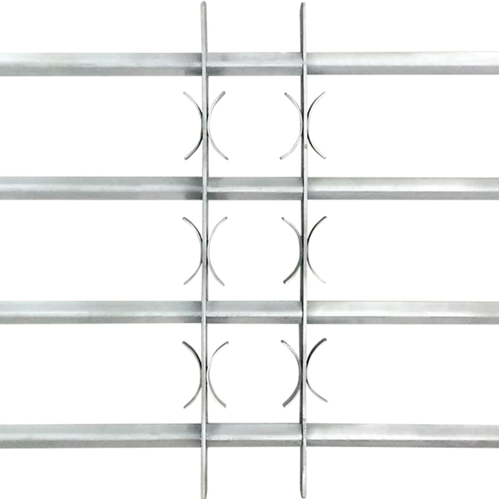 Grilaj de siguranță pentru ferestre cu 4 bare transversale 700-1050 mm Grilaj de siguranță pentru ferestre cu 4 bare transversale 700-1050 mm