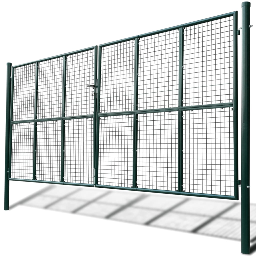Poartă de gradină plasă, 415 x 225 cm / 400 x 175 cm Poartă de gradină plasă, 415 x 225 cm / 400 x 175 cm