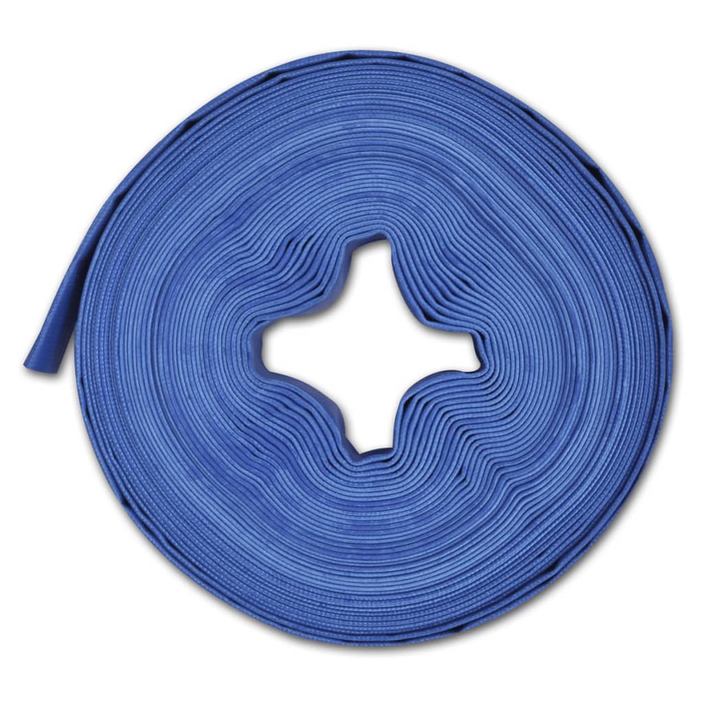 vidaXL Furtun plat, 25 m 1" PVC, livrare apă