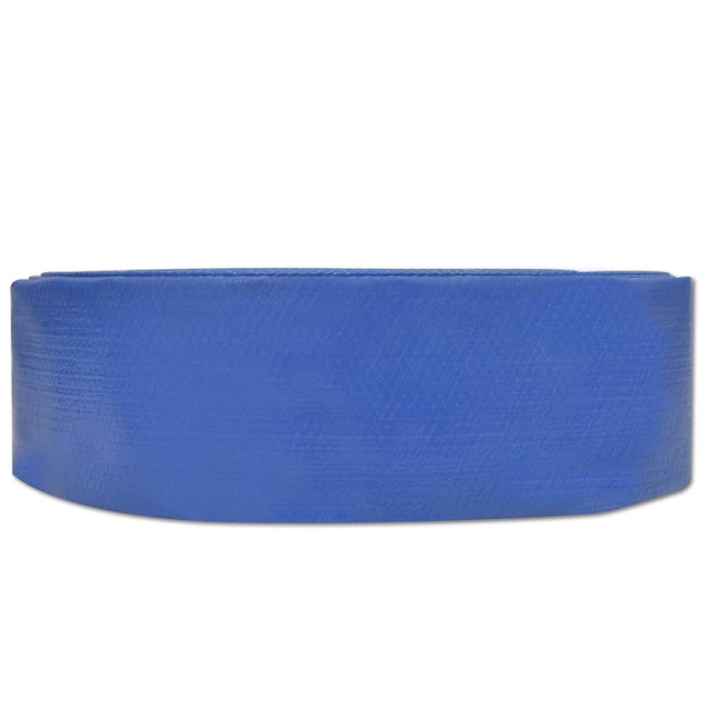 vidaXL Furtun plat, 25 m 2" PVC, livrare apă