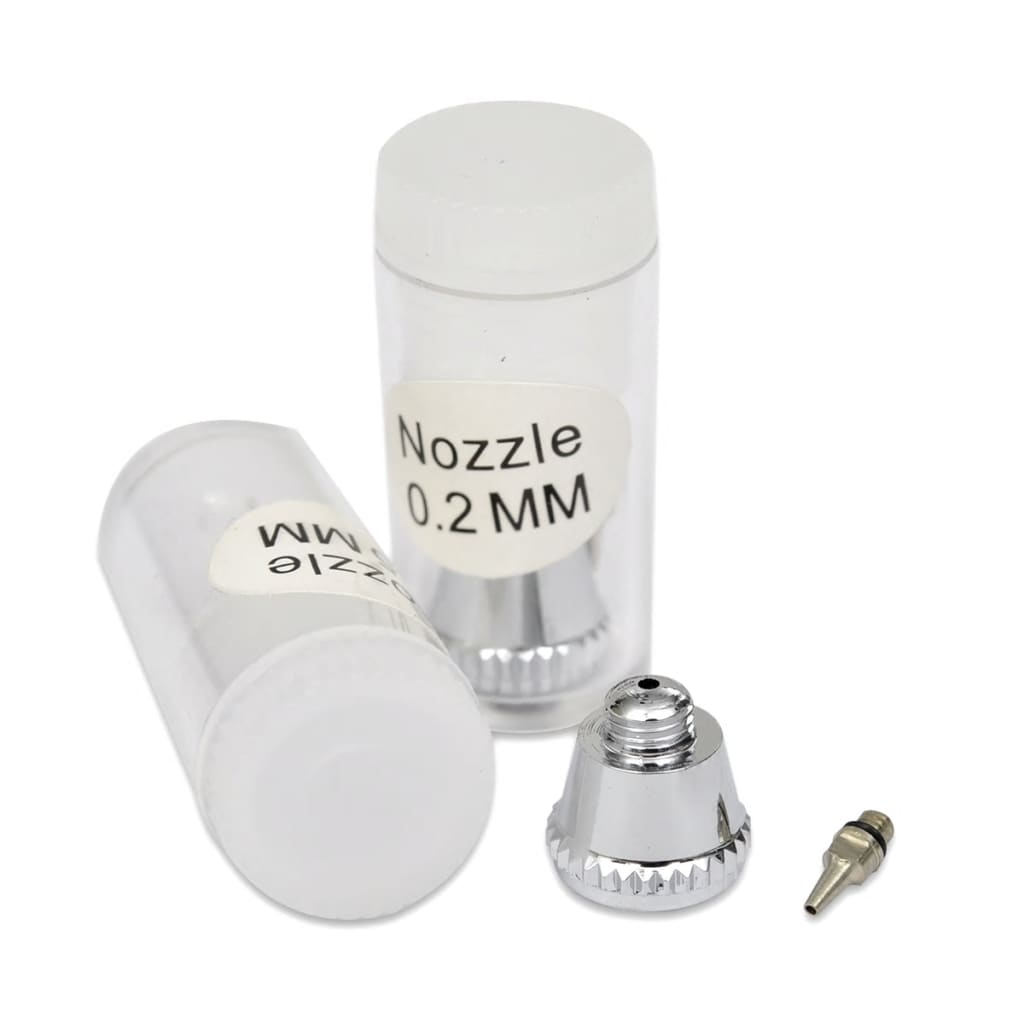 Set aerograf, duze 0,2 / 0,3 / 0,5 mm Set aerograf, duze 0,2 / 0,3 / 0,5 mm