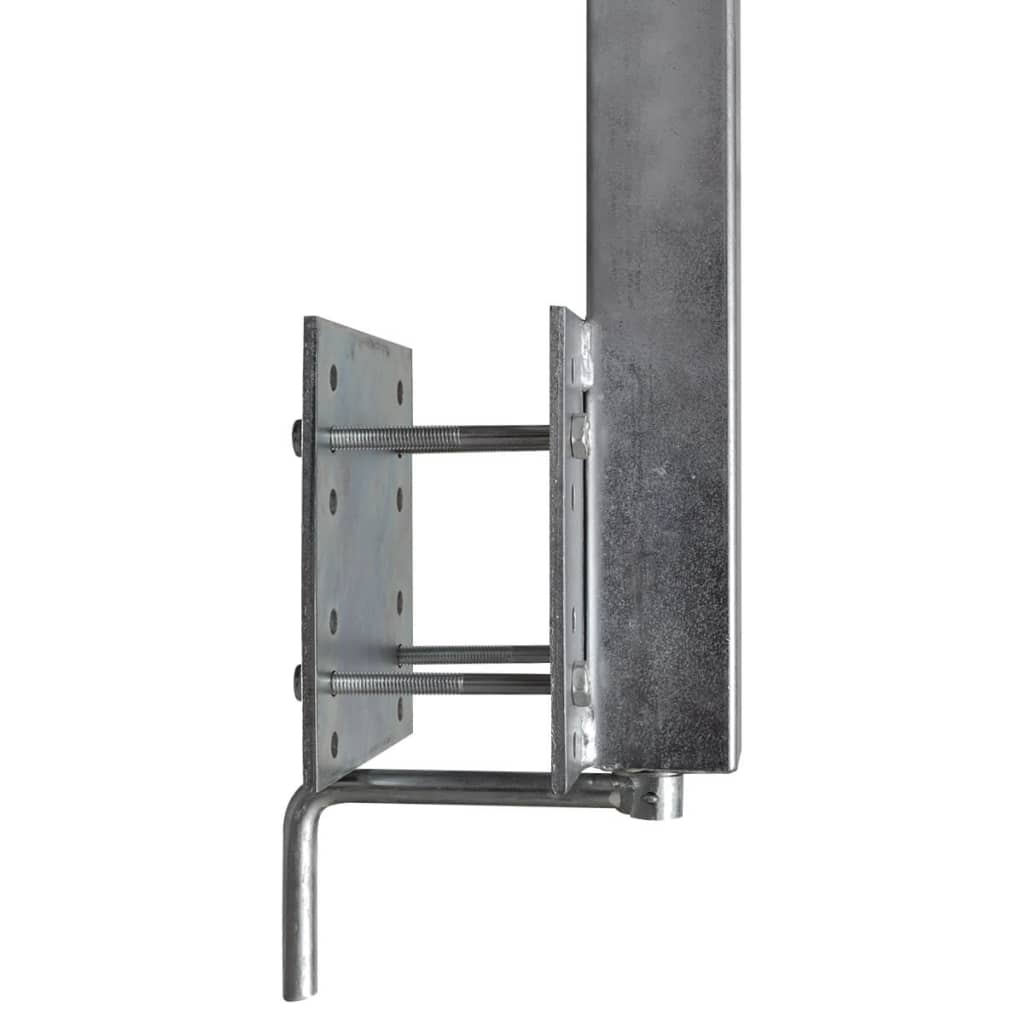 Set de 2 suporturi cu bară solidă pentru remorcă barcă 63 - 88 cm Set de 2 suporturi cu bară solidă pentru remorcă barcă 63 - 88 cm