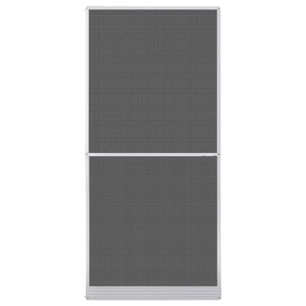 vidaXL Plasă insecte cu balamale pentru uși, alb, 100 x 215 cm vidaXL Plasă insecte cu balamale pentru uși, alb, 100 x 215 cm