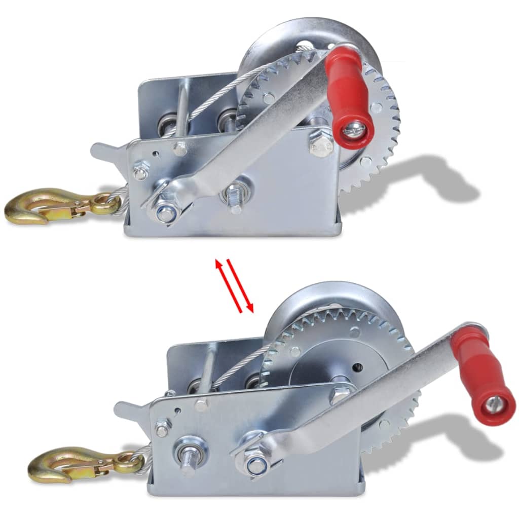 vidaXL Troliu manual, 1130 kg