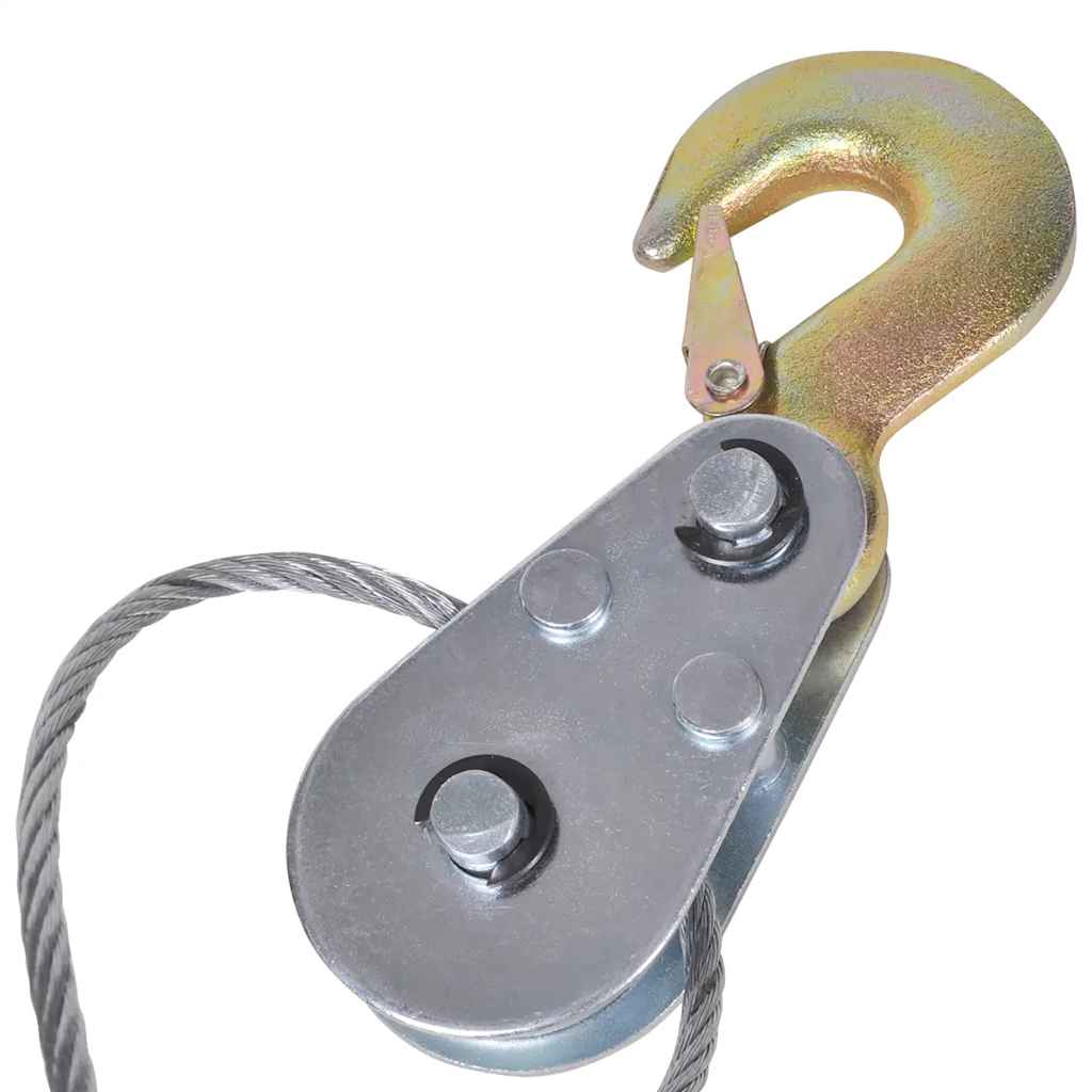 vidaXL Extractor de cabluri cu 2 trepte, 1815 kg