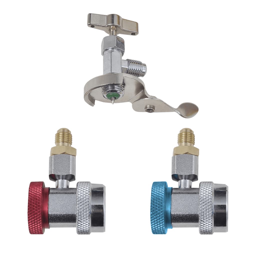 141656 Set manometru cu 2 căi în trusă de scule 141656 Set manometru cu 2 căi în trusă de scule