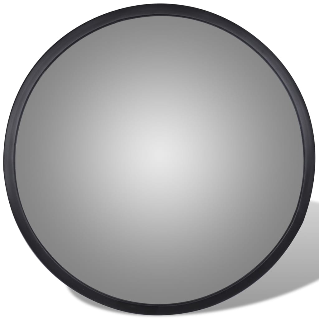 Oglindă rutieră acrilică convexă de interior 30 cm negru Oglindă rutieră acrilică convexă de interior 30 cm negru