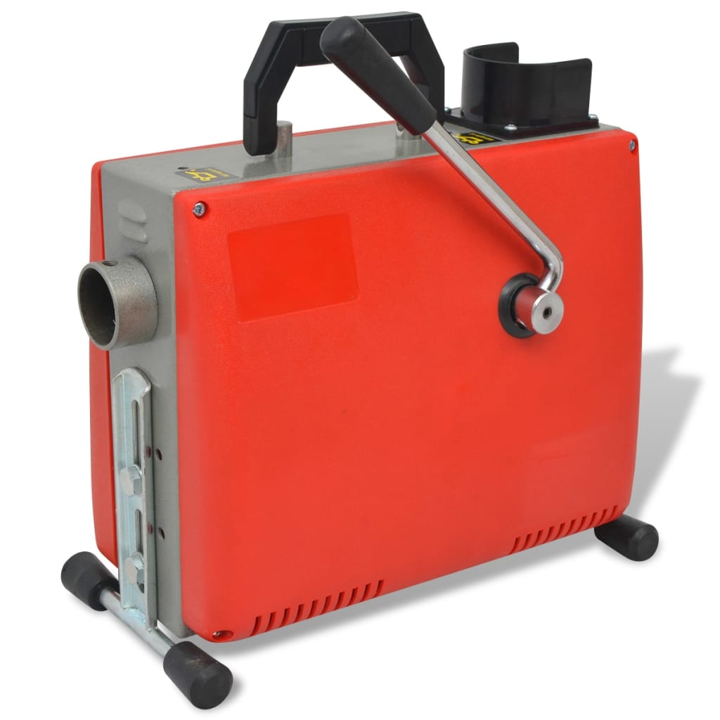 vidaXL Mașină de curățat țevi, 250 W, 15 m x 16 mm, 4,5 m x 9,5 mm