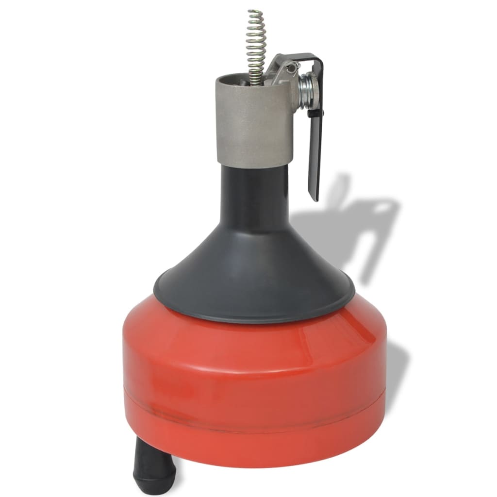 vidaXL Curățător de țevi acționat manual/cu burghiu, 8 m vidaXL Curățător de țevi acționat manual/cu burghiu, 8 m