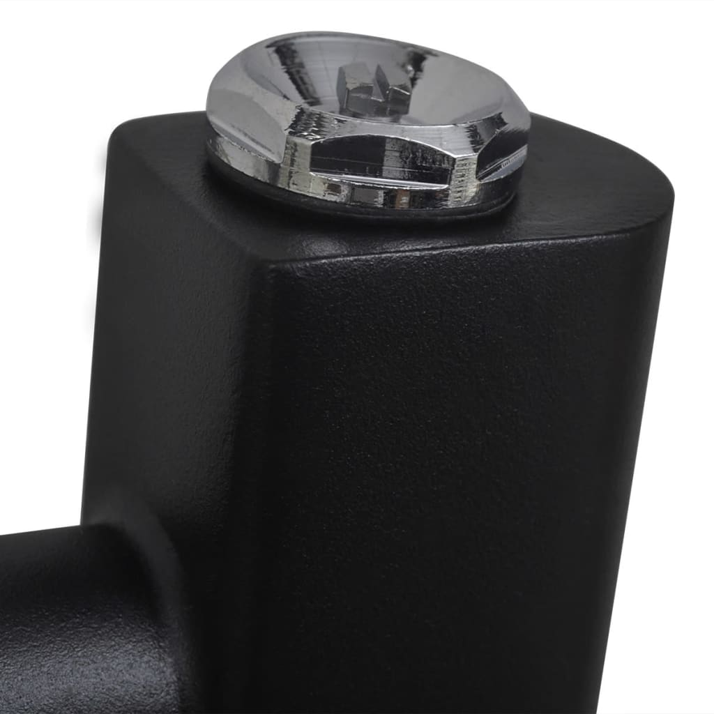 Radiator port-prosop încălzire centrală baie drept negru 500 x 764 mm Radiator port-prosop încălzire centrală baie drept negru 500 x 764 mm