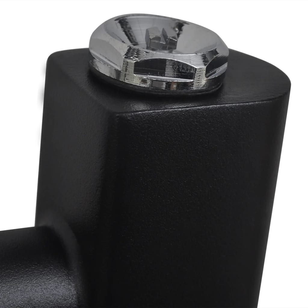 Radiator port-prosop încălzire centrală baie drept negru 600 x 764 mm Radiator port-prosop încălzire centrală baie drept negru 600 x 764 mm
