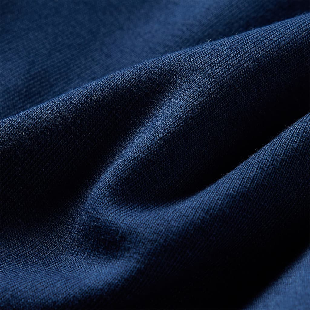 Rochie cu mâneci lungi pentru copii, bleumarin, 92