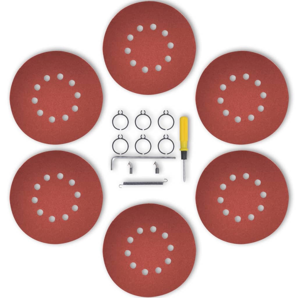 vidaXL Șlefuitor de gips-carton, roșu, 750 W