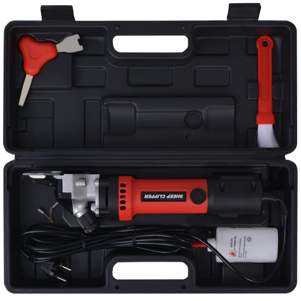 vidaXL Set mașină de tuns oi cu șase piese 320 W