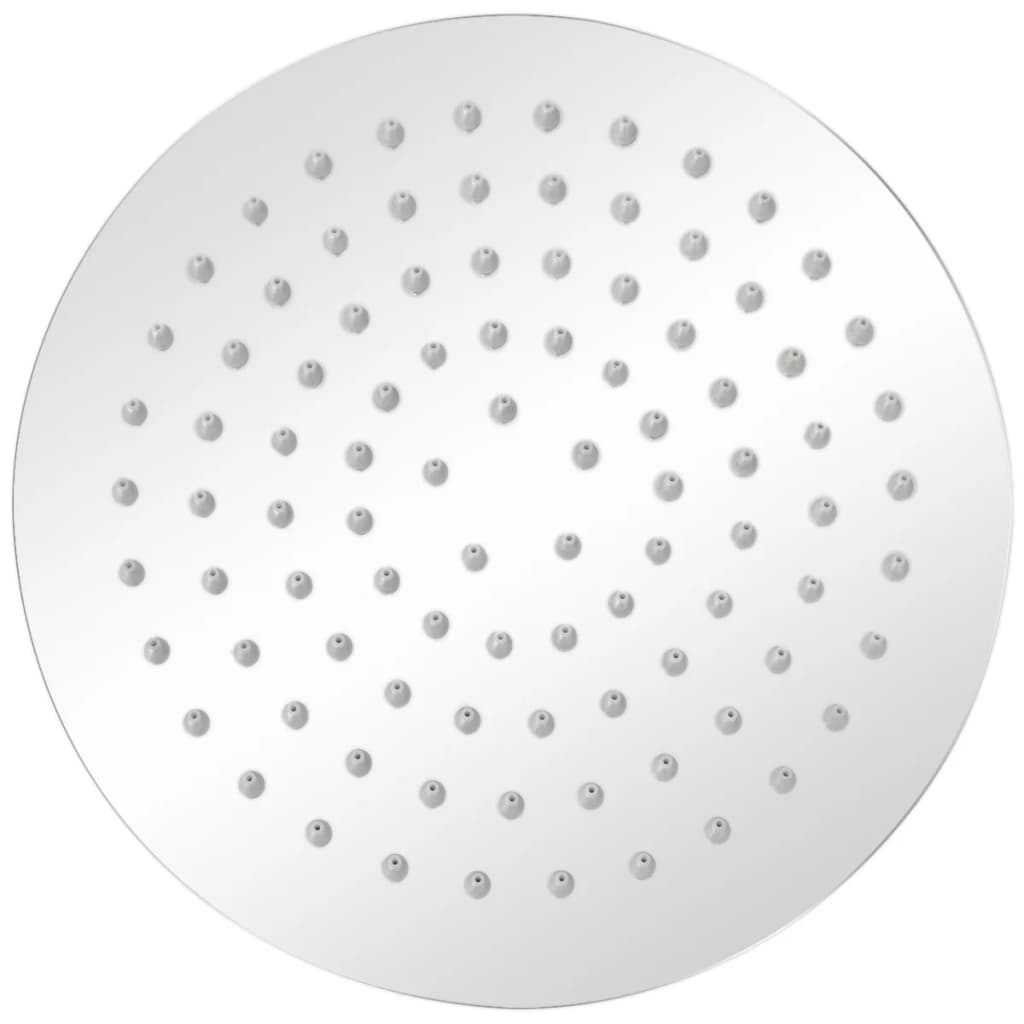 vidaXL Cap de duș rotund tip ploaie, oțel inoxidabil, 20 cm vidaXL Cap de duș rotund tip ploaie, oțel inoxidabil, 20 cm