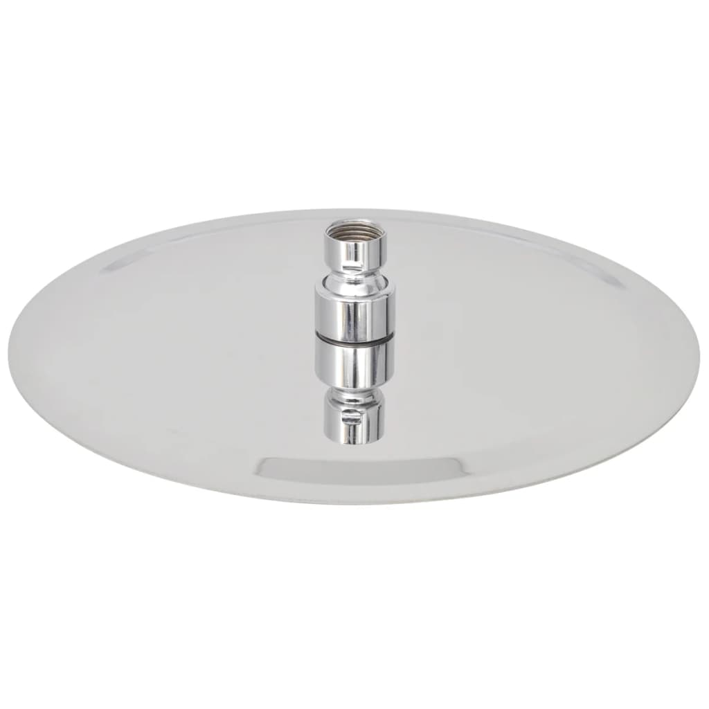 vidaXL Cap de duș rotund tip ploaie, oțel inoxidabil, 25 cm vidaXL Cap de duș rotund tip ploaie, oțel inoxidabil, 25 cm