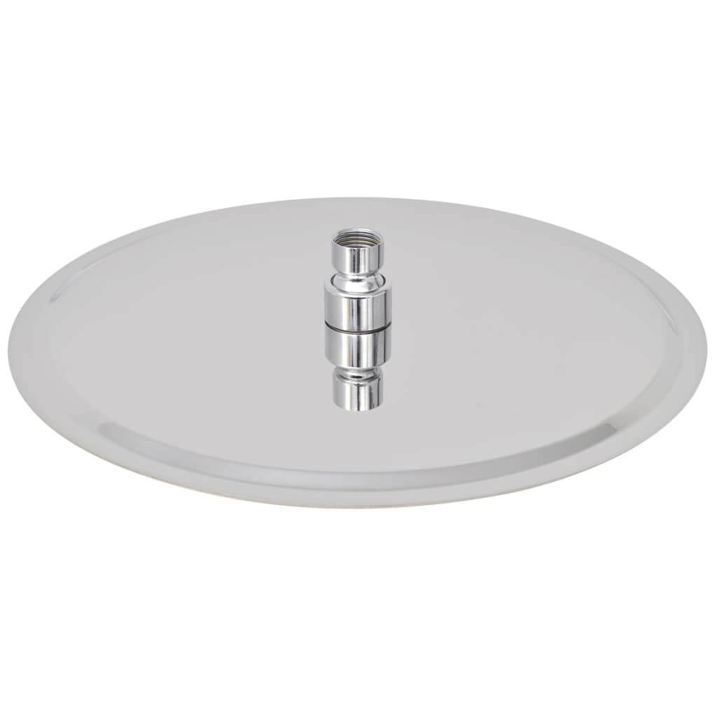 vidaXL Cap de duș rotund tip ploaie, oțel inoxidabil, 30 cm vidaXL Cap de duș rotund tip ploaie, oțel inoxidabil, 30 cm