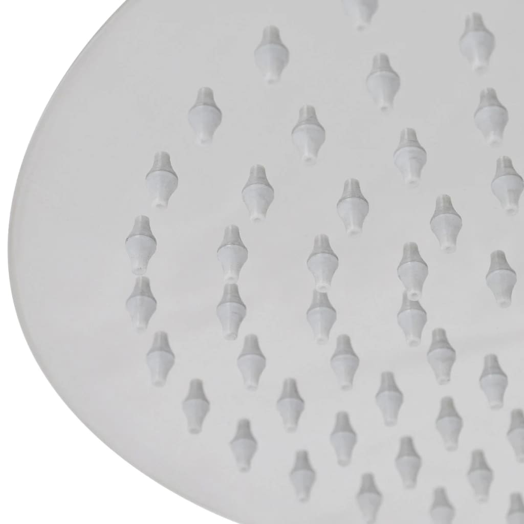 vidaXL Cap de duș rotund tip ploaie, oțel inoxidabil, 30 cm vidaXL Cap de duș rotund tip ploaie, oțel inoxidabil, 30 cm