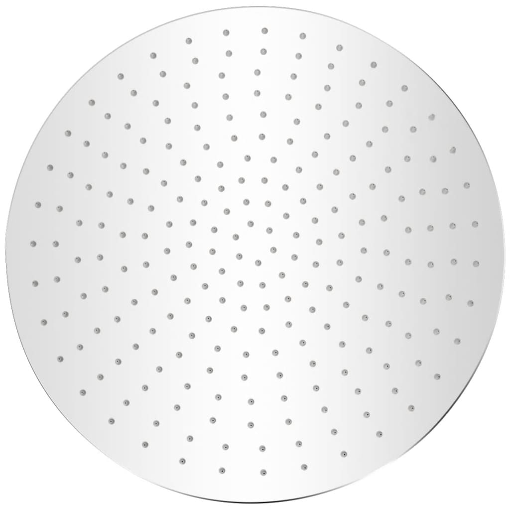 vidaXL Cap de duș rotund tip ploaie, oțel inoxidabil, 40 cm vidaXL Cap de duș rotund tip ploaie, oțel inoxidabil, 40 cm