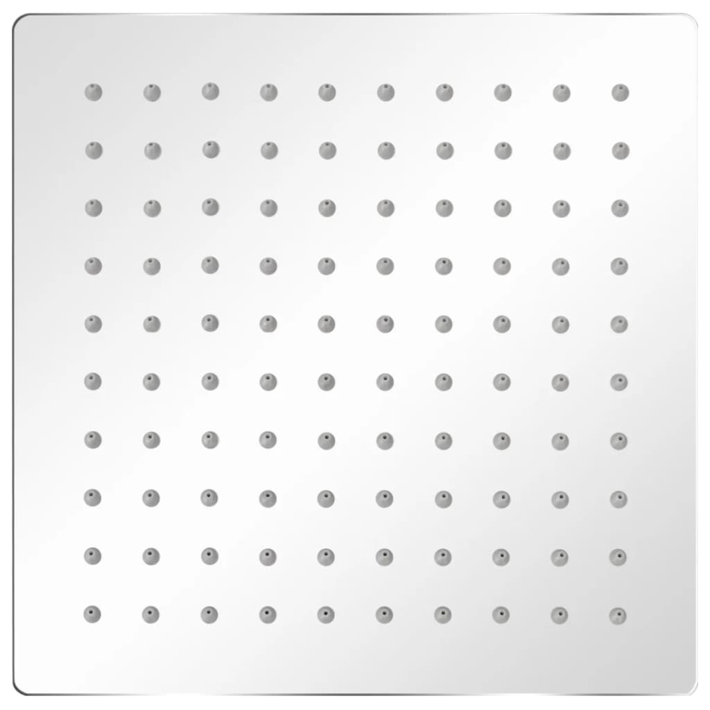 vidaXL Cap de duș pătrat tip ploaie, oțel inoxidabil, 20x20 cm vidaXL Cap de duș pătrat tip ploaie, oțel inoxidabil, 20x20 cm