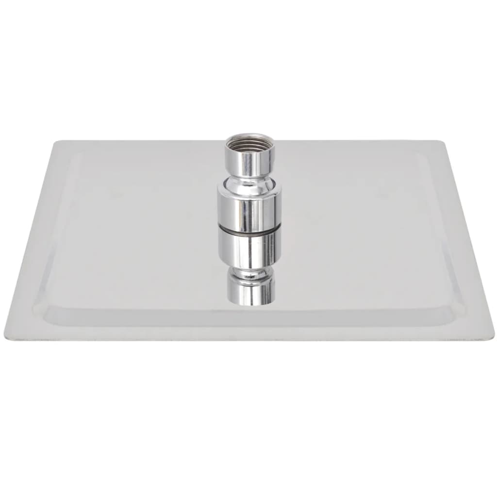 vidaXL Cap de duș pătrat tip ploaie, oțel inoxidabil, 20x20 cm vidaXL Cap de duș pătrat tip ploaie, oțel inoxidabil, 20x20 cm