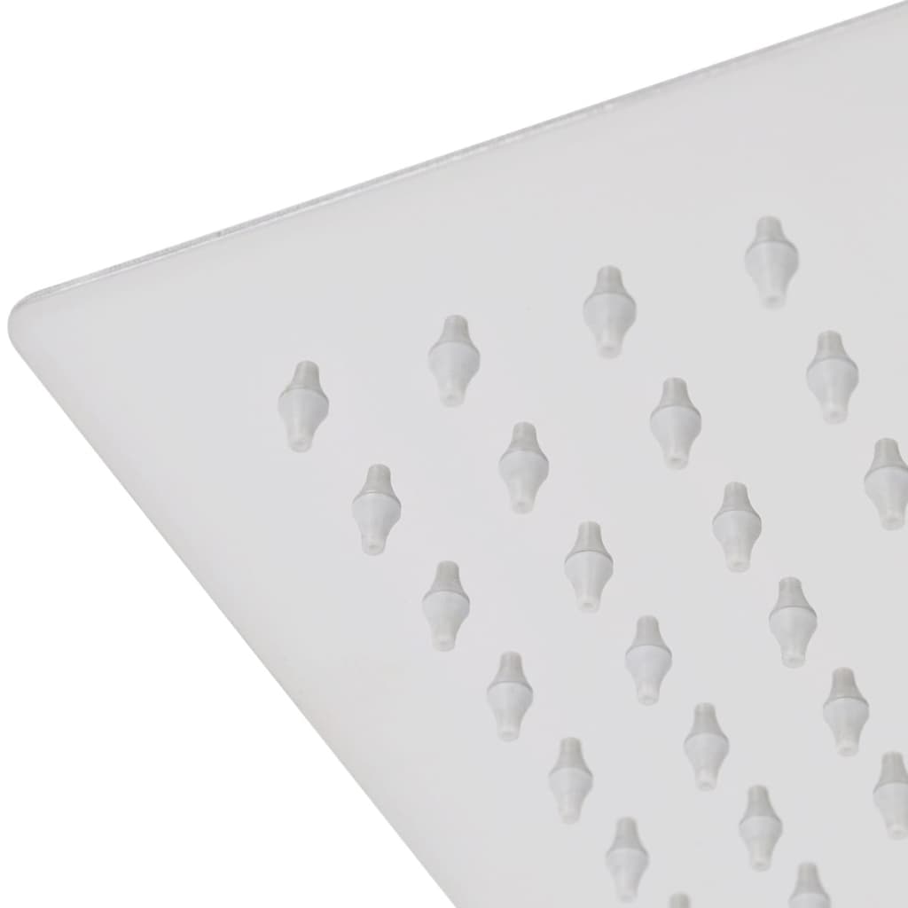 vidaXL Cap de duș pătrat tip ploaie, oțel inoxidabil, 20x20 cm vidaXL Cap de duș pătrat tip ploaie, oțel inoxidabil, 20x20 cm