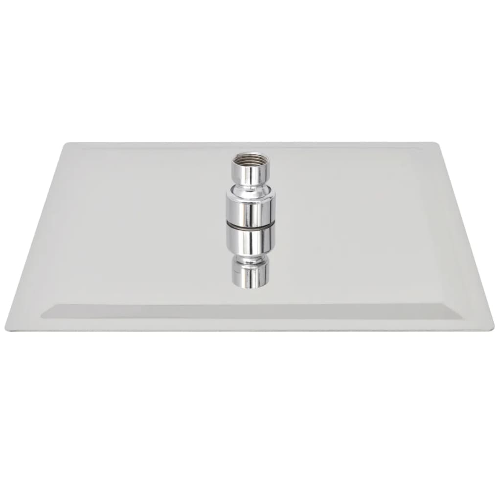vidaXL Cap de duș pătrat tip ploaie, oțel inoxidabil, 25x25 cm vidaXL Cap de duș pătrat tip ploaie, oțel inoxidabil, 25x25 cm