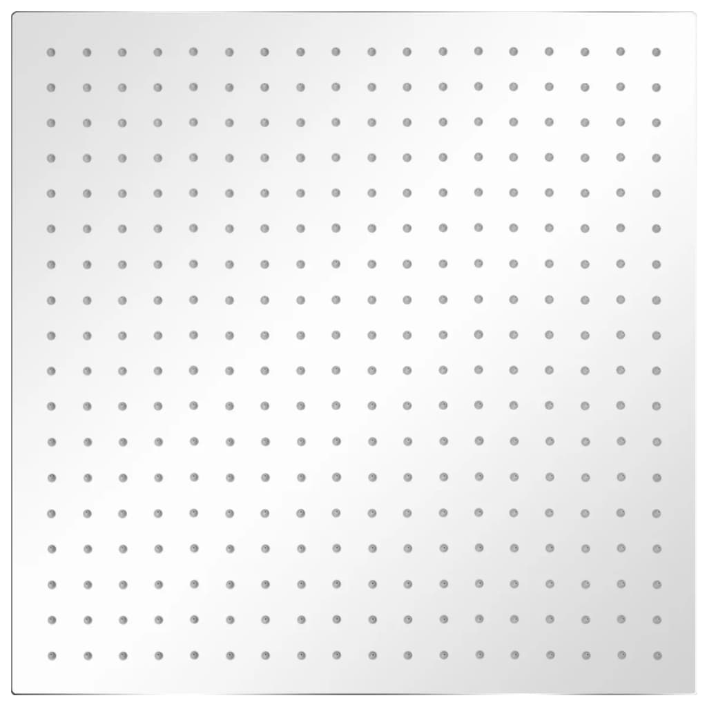 vidaXL Cap de duș pătrat tip ploaie din oțel inoxidabil 50 x 50 cm vidaXL Cap de duș pătrat tip ploaie din oțel inoxidabil 50 x 50 cm