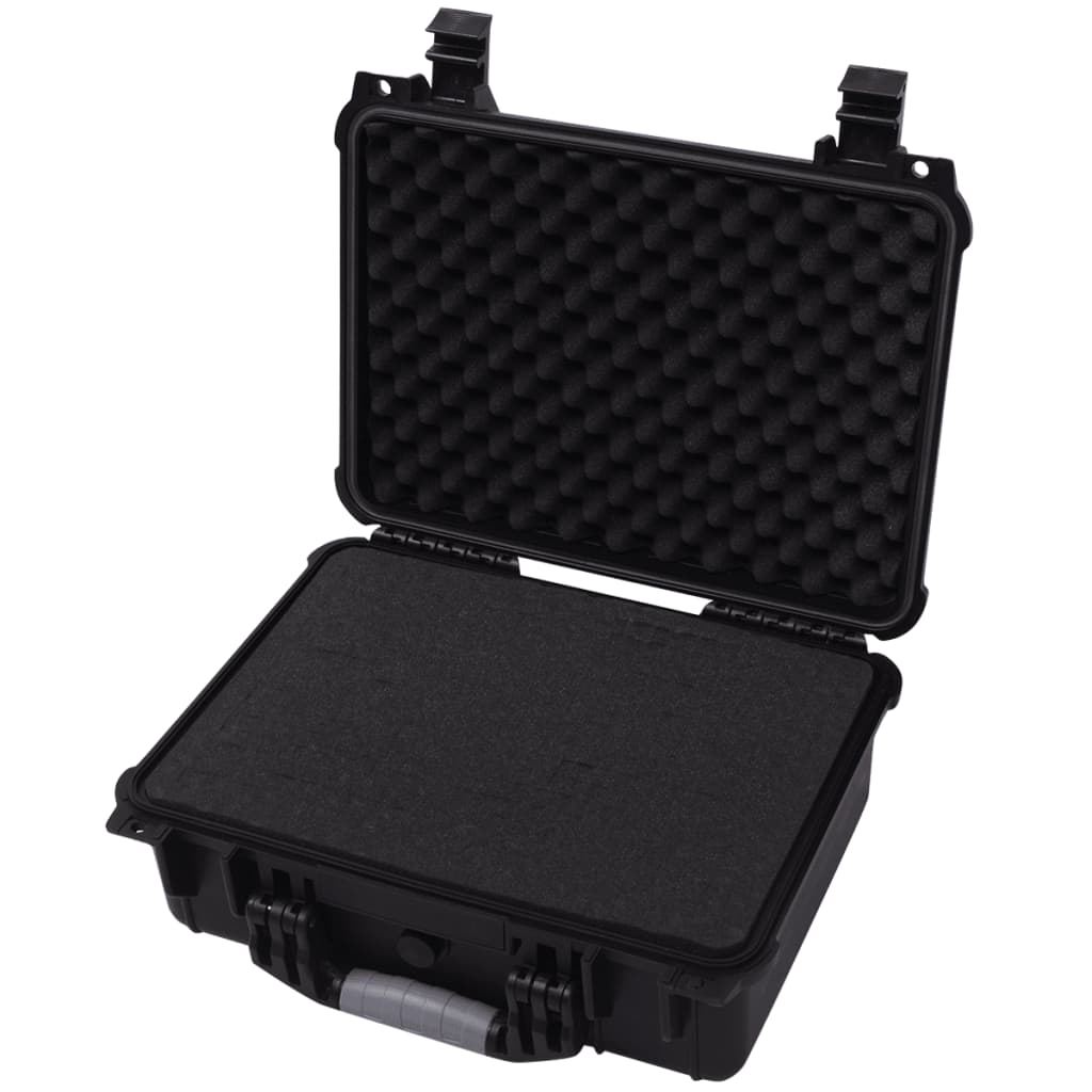 vidaXL Valiză de protecție pentru echipamente 40.6x33x17.4 cm, Negru