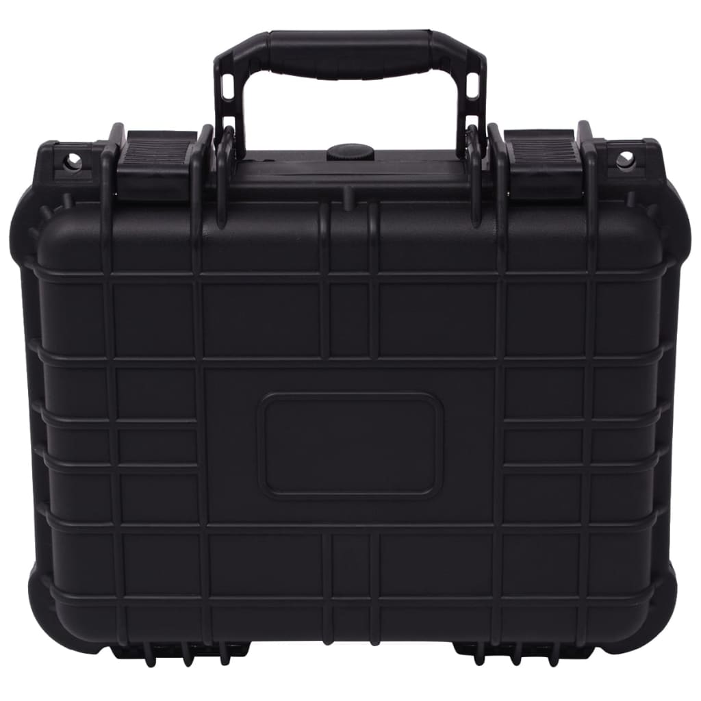 vidaXL Valiză de protecție echipamente, 35 x 29 x 15 cm, negru