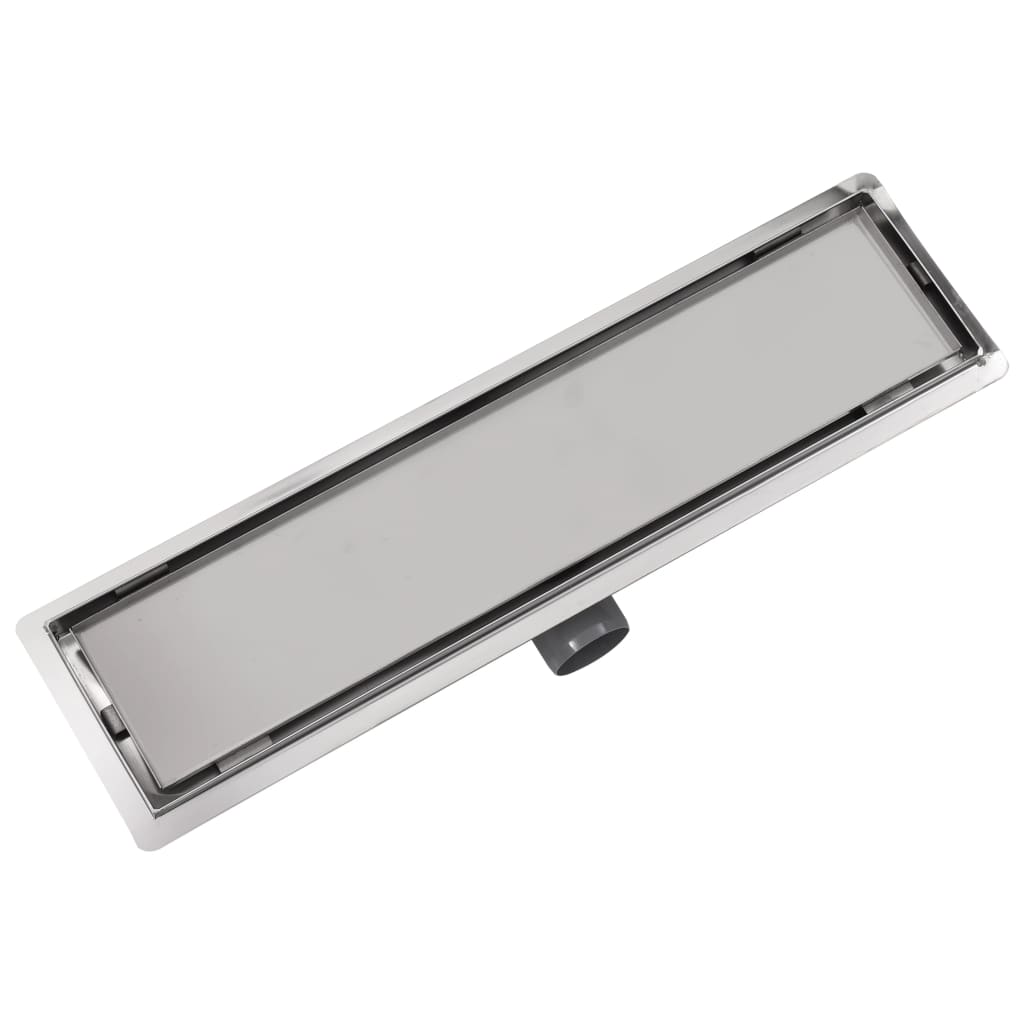vidaXL Rigolă duș liniară, model linie, oțel inoxidabil, 530 x 140 mm vidaXL Rigolă duș liniară, model linie, oțel inoxidabil, 530 x 140 mm