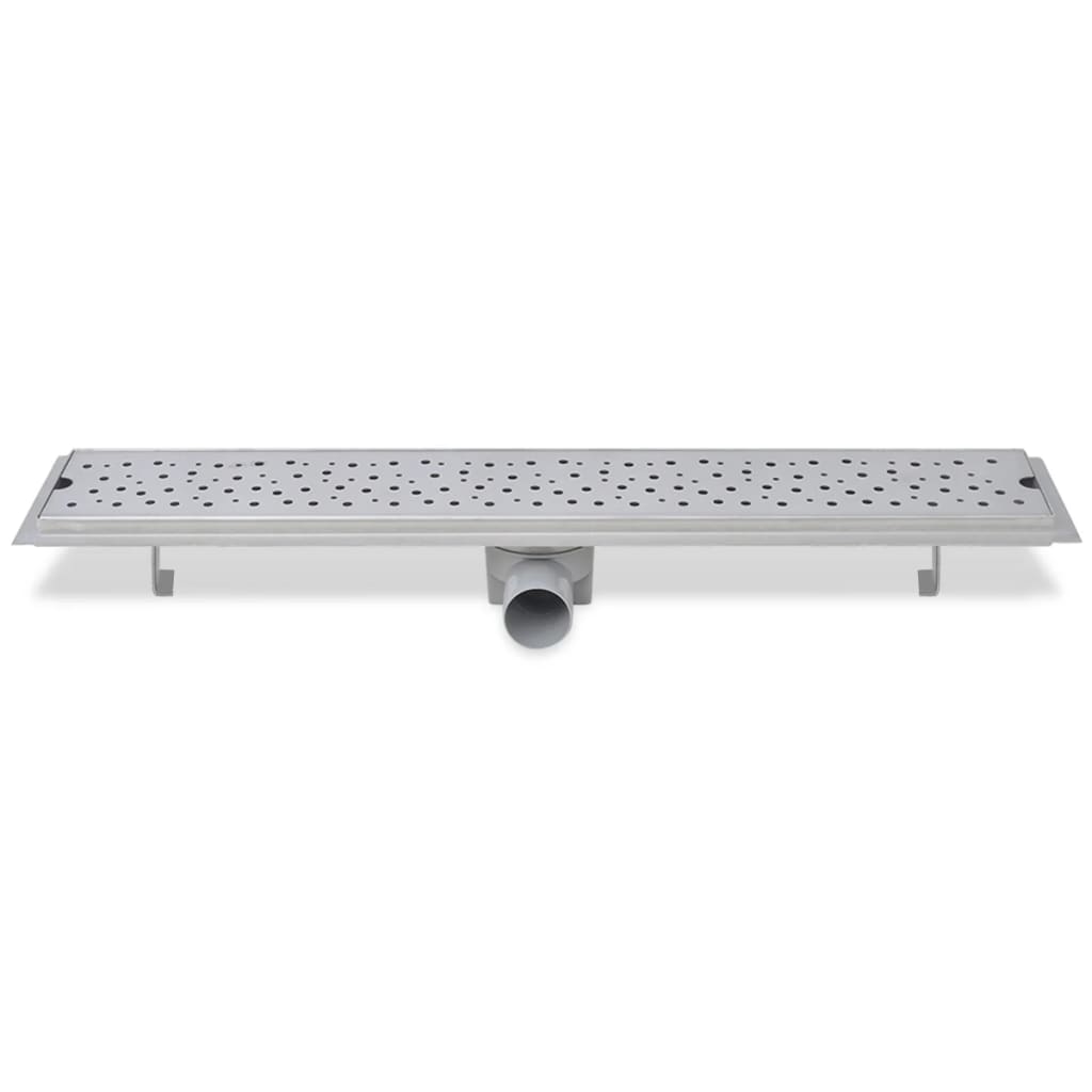 vidaXL Rigolă duș liniară, model bule, oțel inoxidabil, 730 x 140 mm vidaXL Rigolă duș liniară, model bule, oțel inoxidabil, 730 x 140 mm