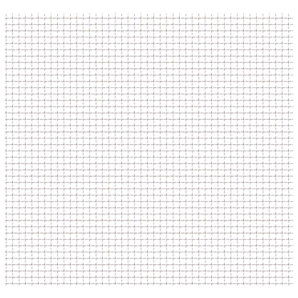 vidaXL Gard de sârmă sertizată, 50x50 cm, 11x11x2 mm, oțel inoxidabil vidaXL Gard de sârmă sertizată, 50x50 cm, 11x11x2 mm, oțel inoxidabil