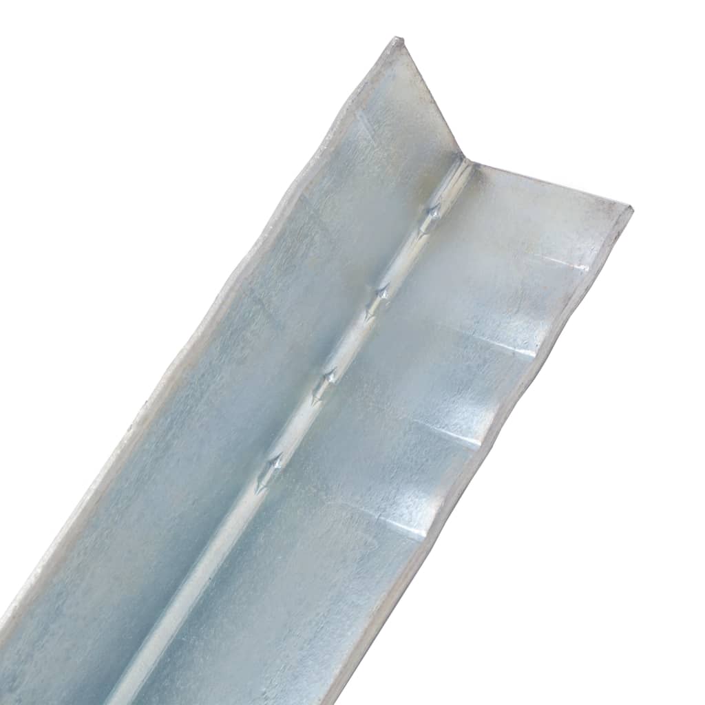 vidaXL Ancore de sol în formă de L, 12 buc, oțel galvanizat, 5x5x50 cm vidaXL Ancore de sol în formă de L, 12 buc, oțel galvanizat, 5x5x50 cm