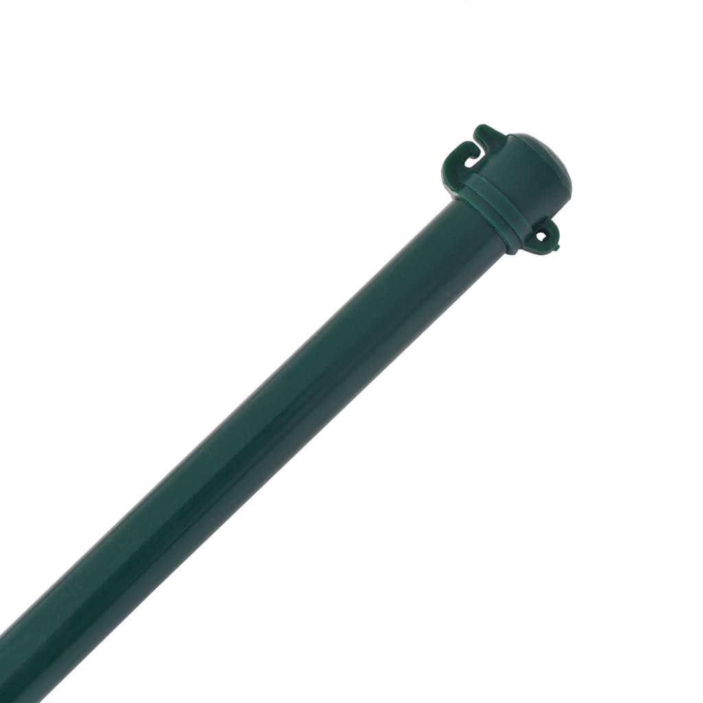 vidaXL Țăruși grădină, 10 buc, 1,5 m, metal, verde vidaXL Țăruși grădină, 10 buc, 1,5 m, metal, verde